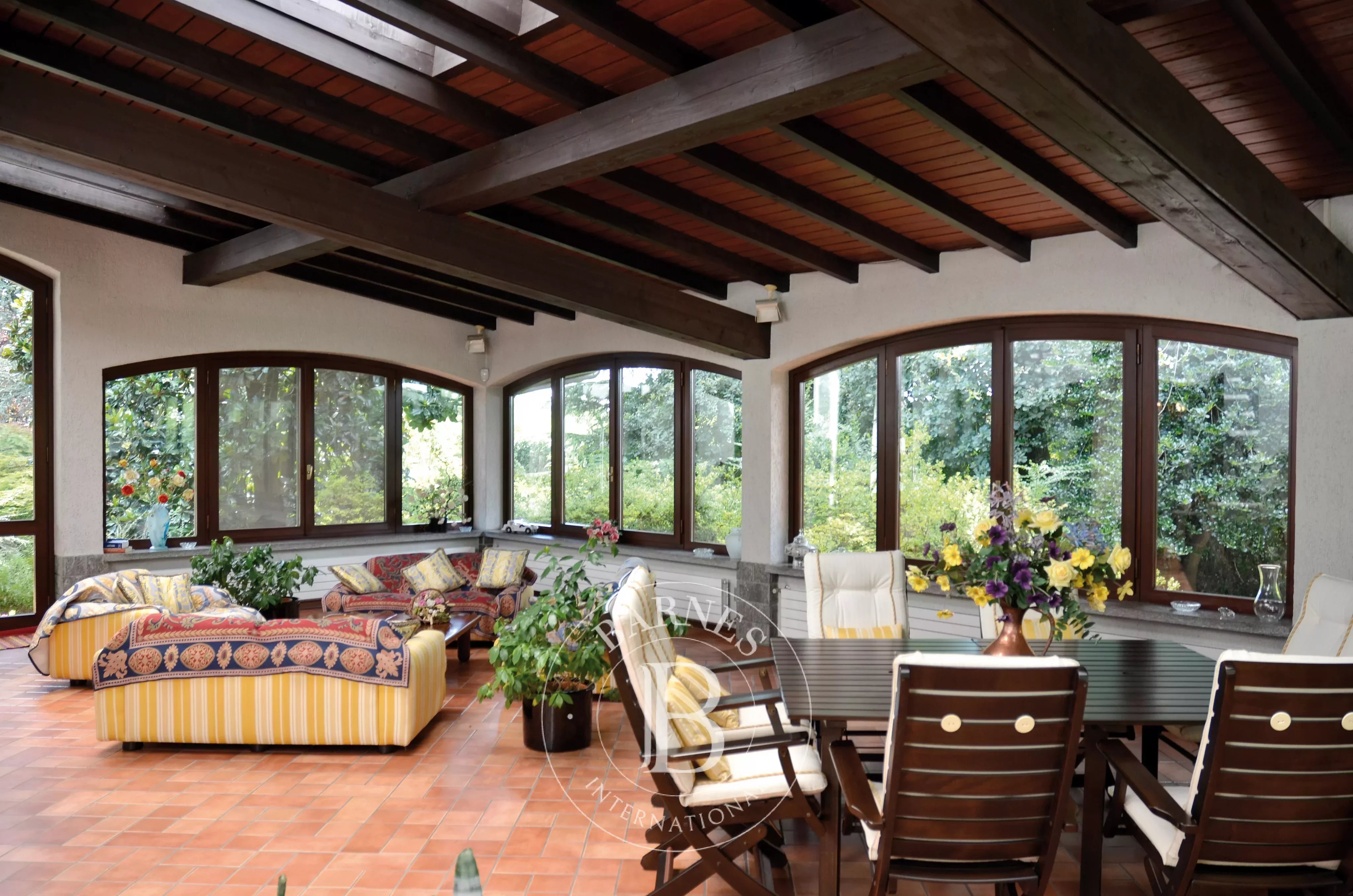 Prestigious villa with indoor pool, stable and park. Borgomanero. Area Lakes: Maggiore and d'Orta - picture 13 title=