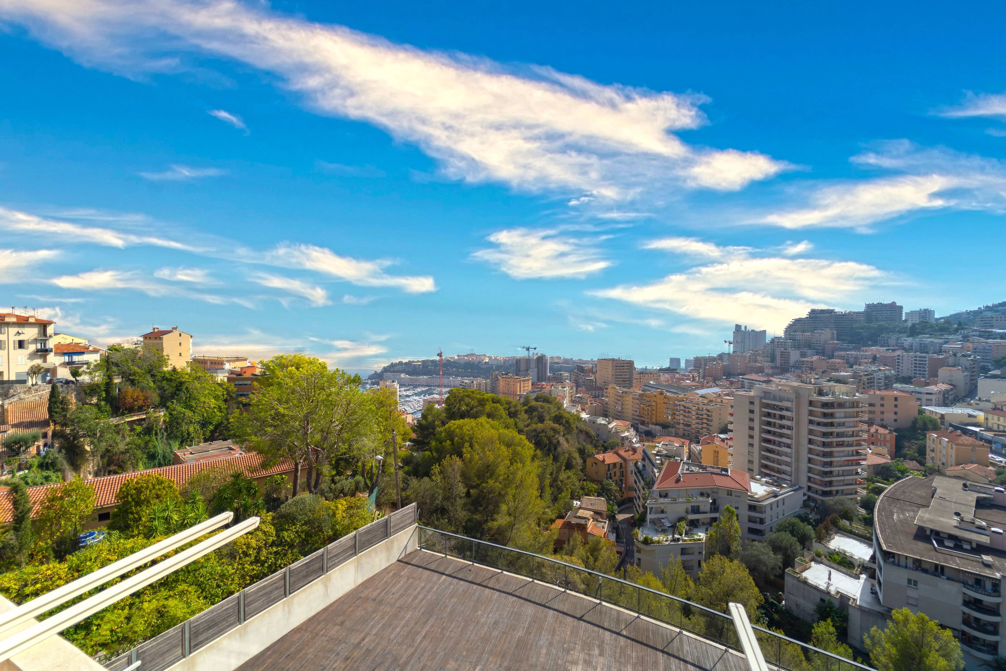 Penthouse sur les hauteurs de Monaco
