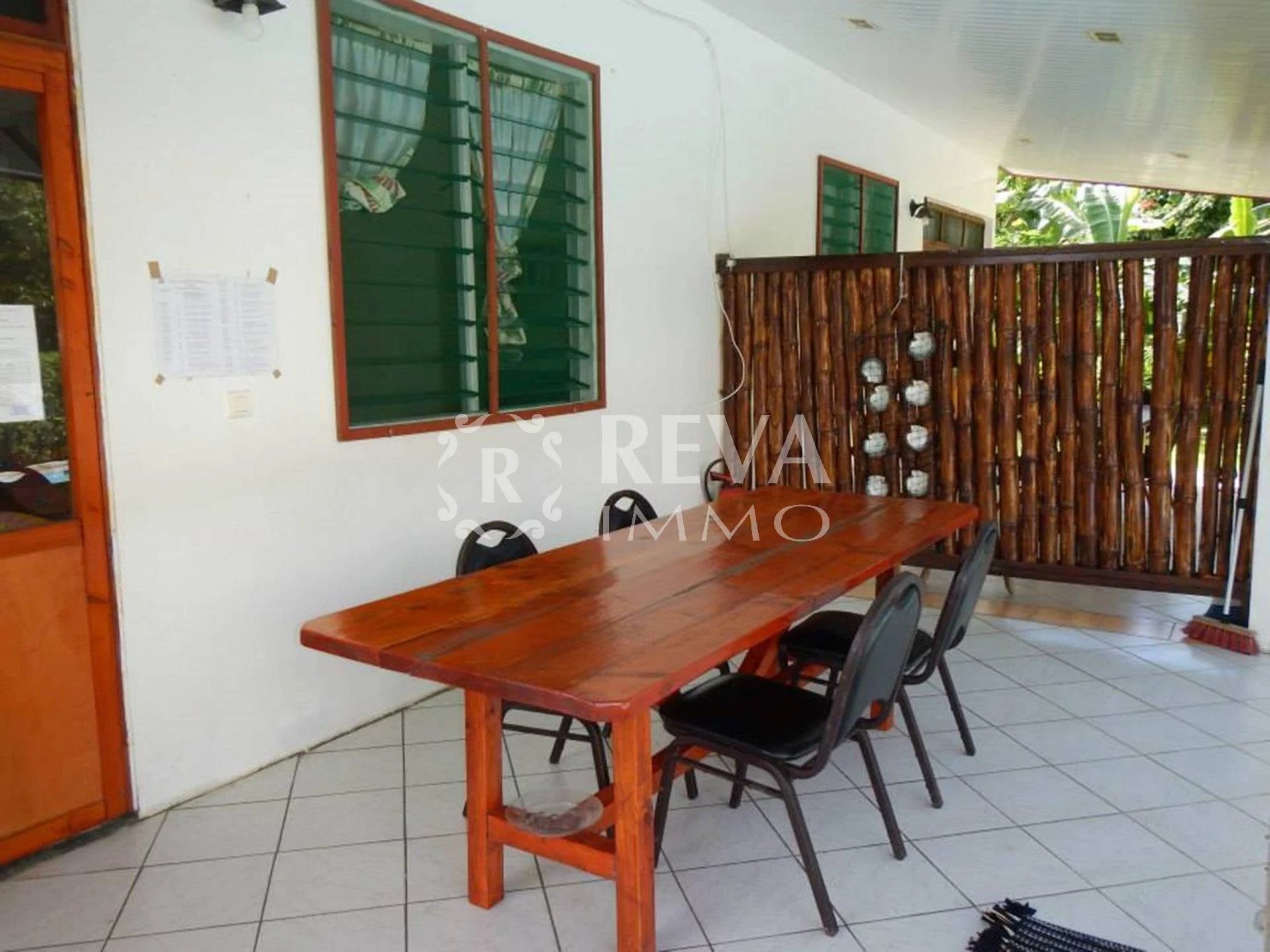 Seasonal rental Semi-detached house - Huahine - French Polynesia