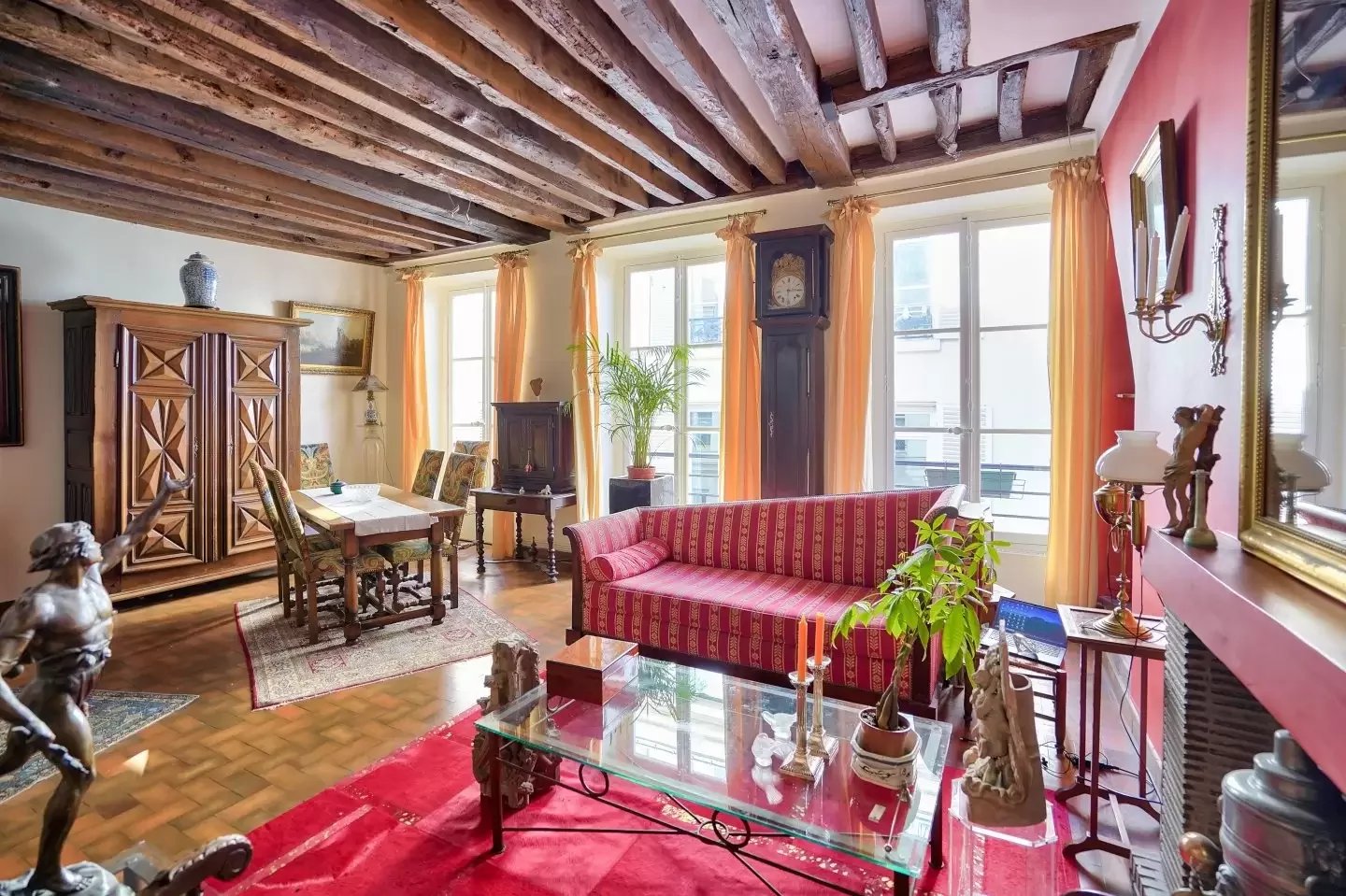 Appartement a louer paris-3e-arrondissement - 3 pièce(s) - 101 m2 - Surfyn