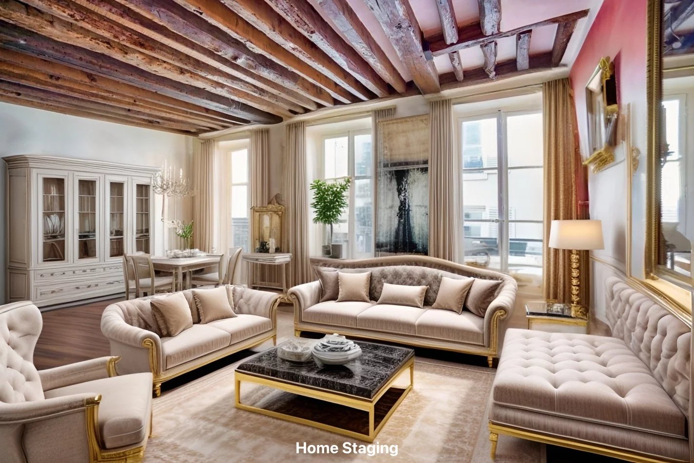 Appartement 3 pièce(s) 101 m²à vendre Paris-3e-arrondissement