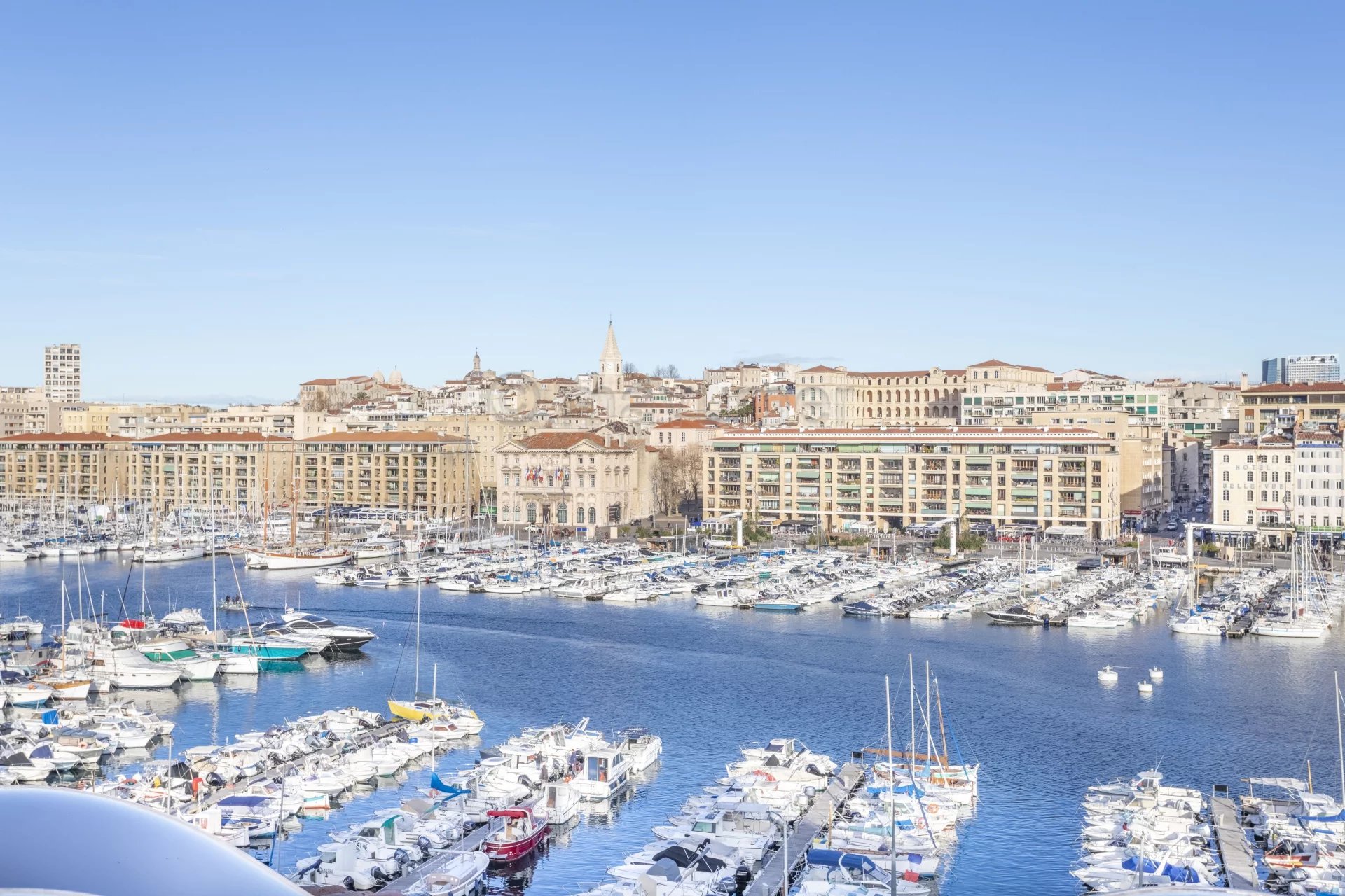 APPARTEMENT T5 triplex denier étage vue Vieux Port 13001 Marseille