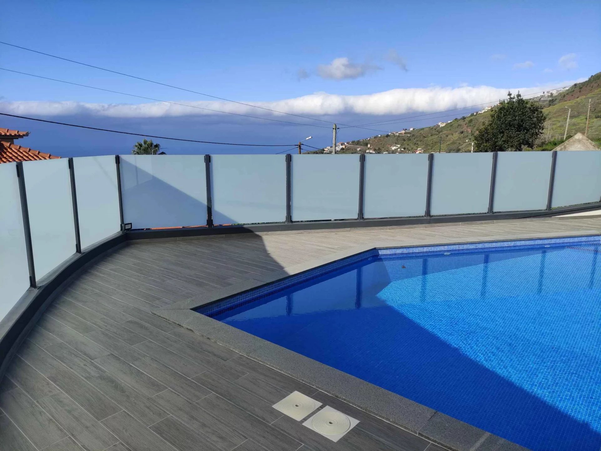 Charmente villa avec piscine et vue panoramique sur l'océan à Arco de Calheta