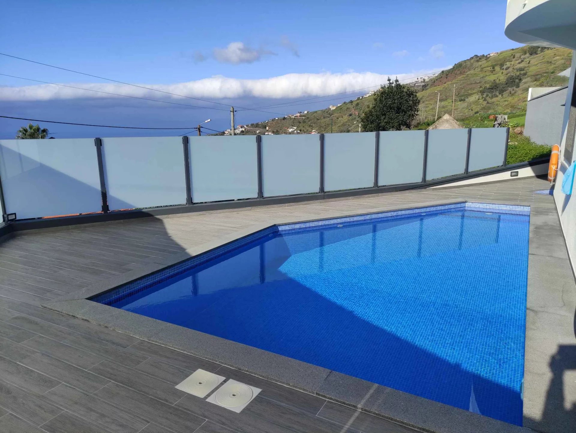 Charming villa with pool and panoramic ocean views in Arco de Calheta