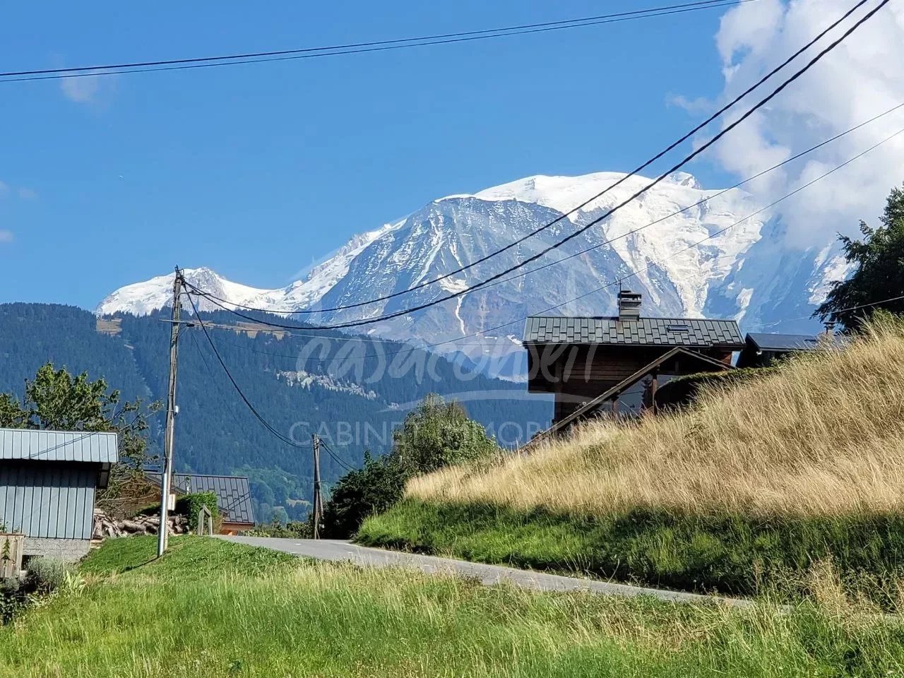 St Gervais Mt Blanc- Terrain coteau du Bettex