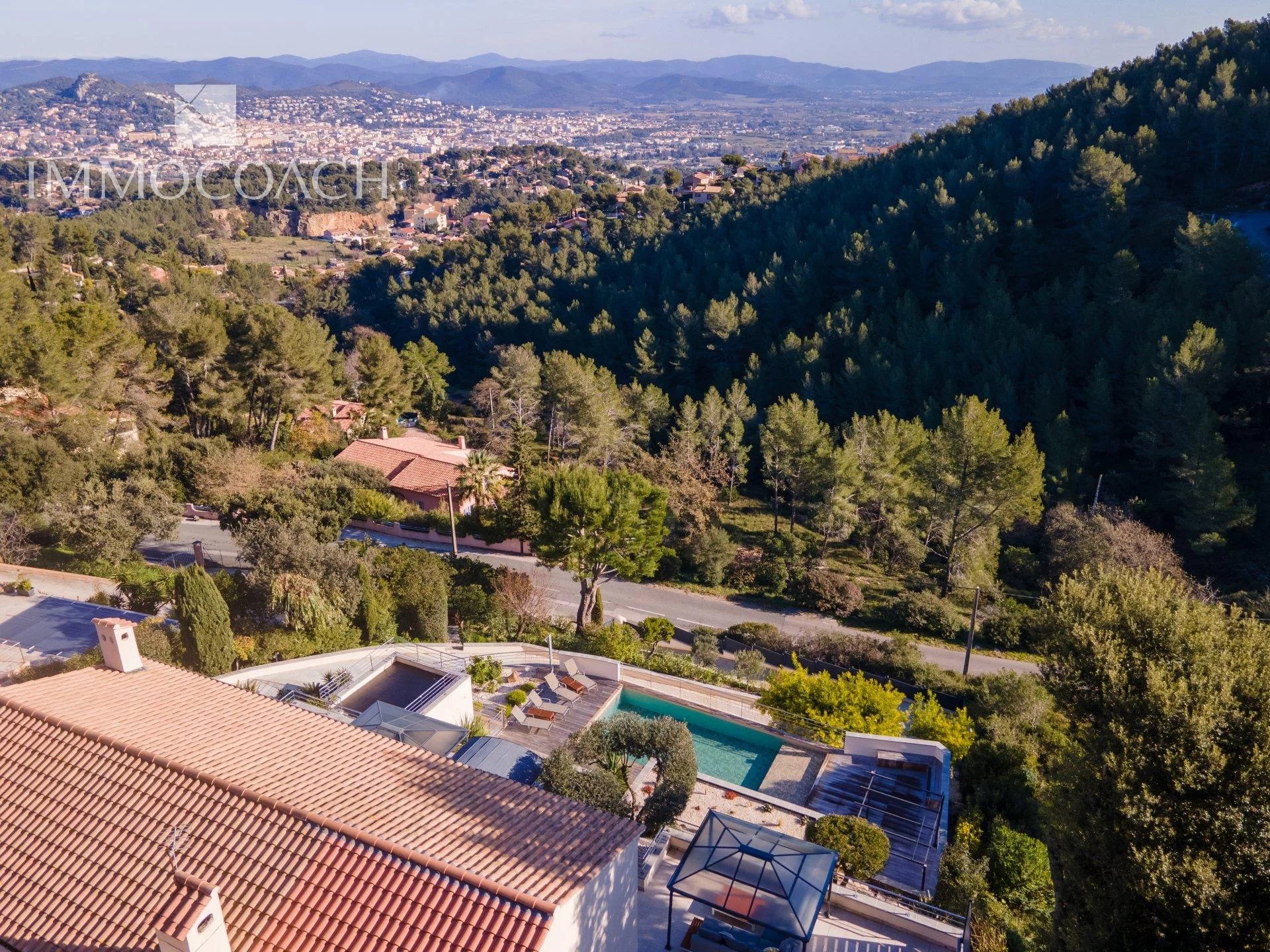 Hyères: Villa completamente rinnovata con stupenda vista panoramica
