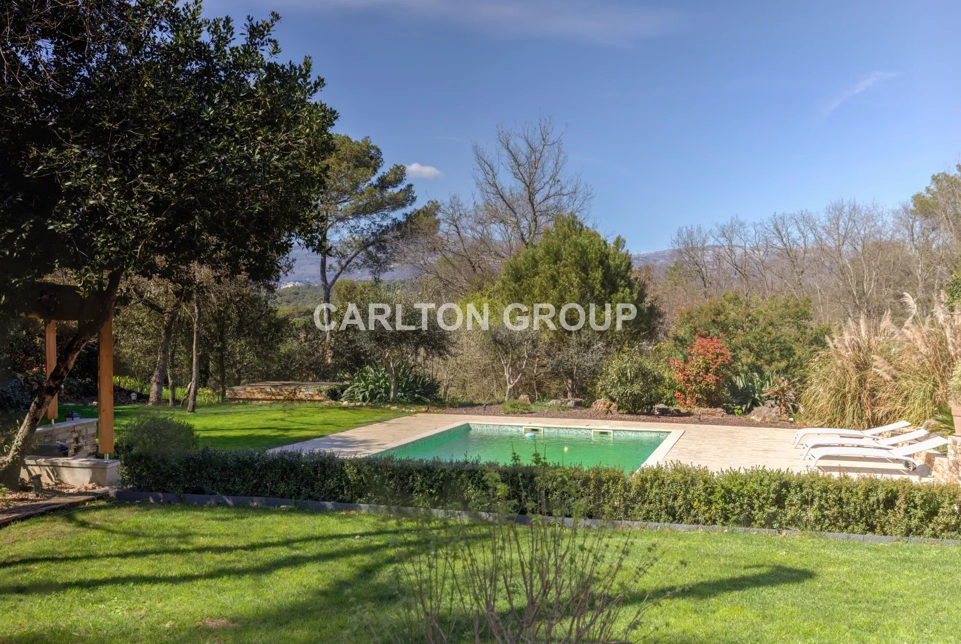Sole Agent - Modern provencal style villa with countryside views