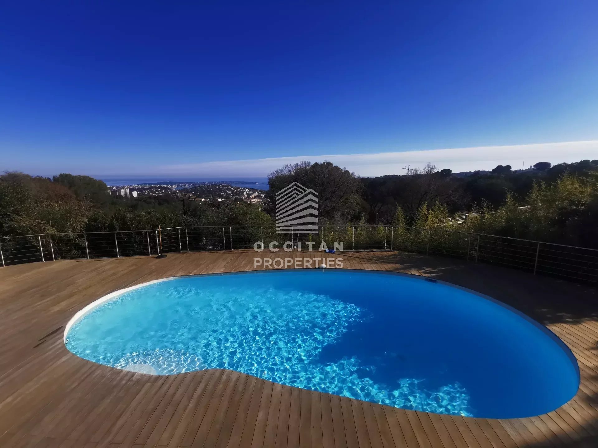 Villa vue mer Panoramique à 10 minutes de Cannes