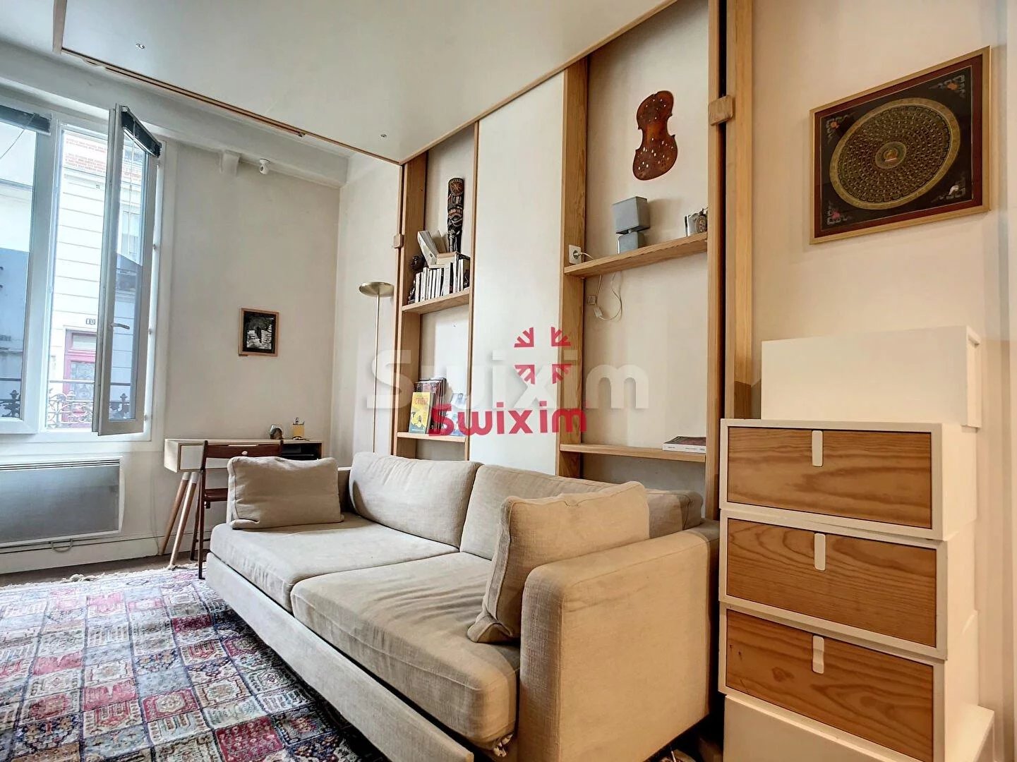 Appartement Paris 1 pièce(s) 28.90 m2