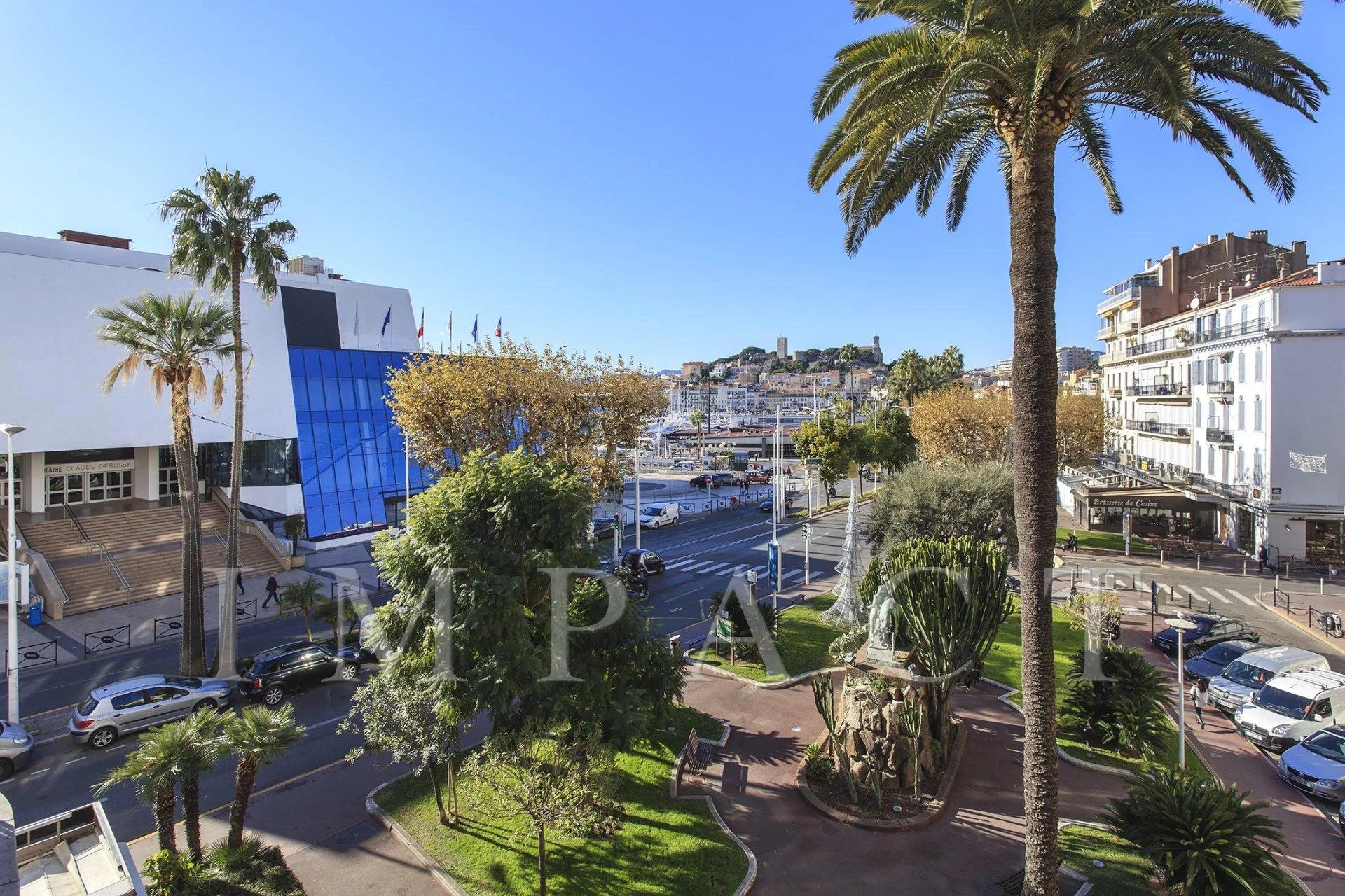Cannes Palais des festivals apartment for rent sea view