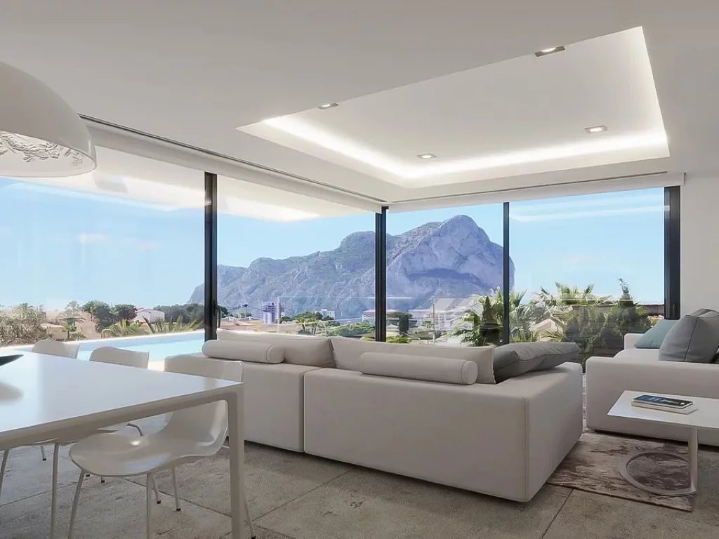 Villa moderne de nouvelle construction à vendre à Calpe près de la plage de La Fustera