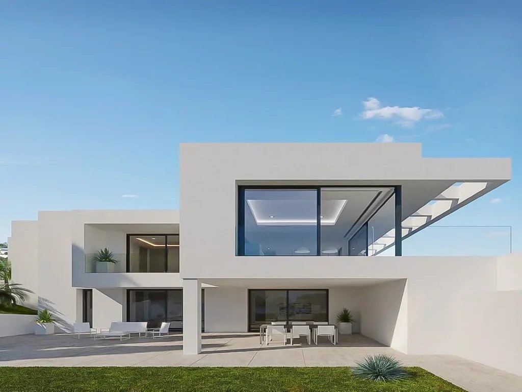 Villa moderne de nouvelle construction à vendre à Calpe près de la plage de La Fustera