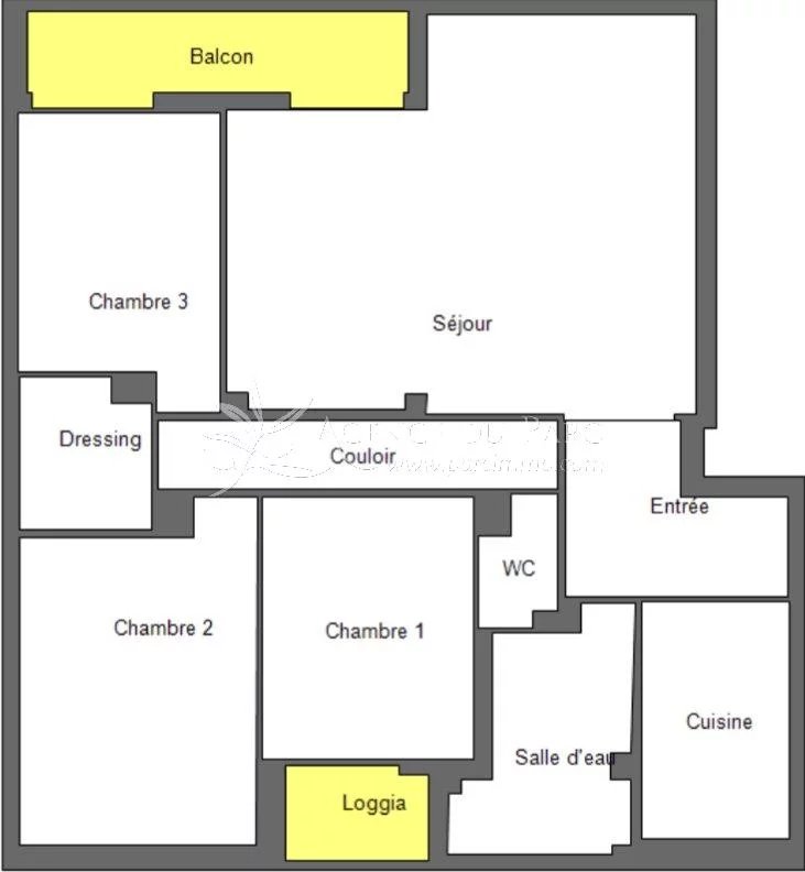 Appartement 4/5P - 83 m²