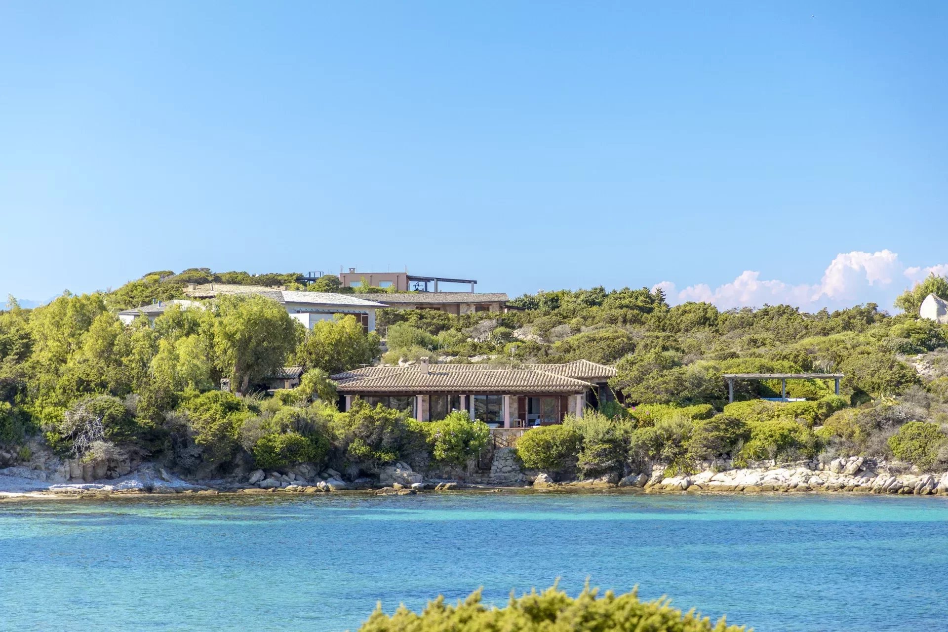 Villa pied dans l'eau - 5 chambres - Vue panoramique mer et accès plage