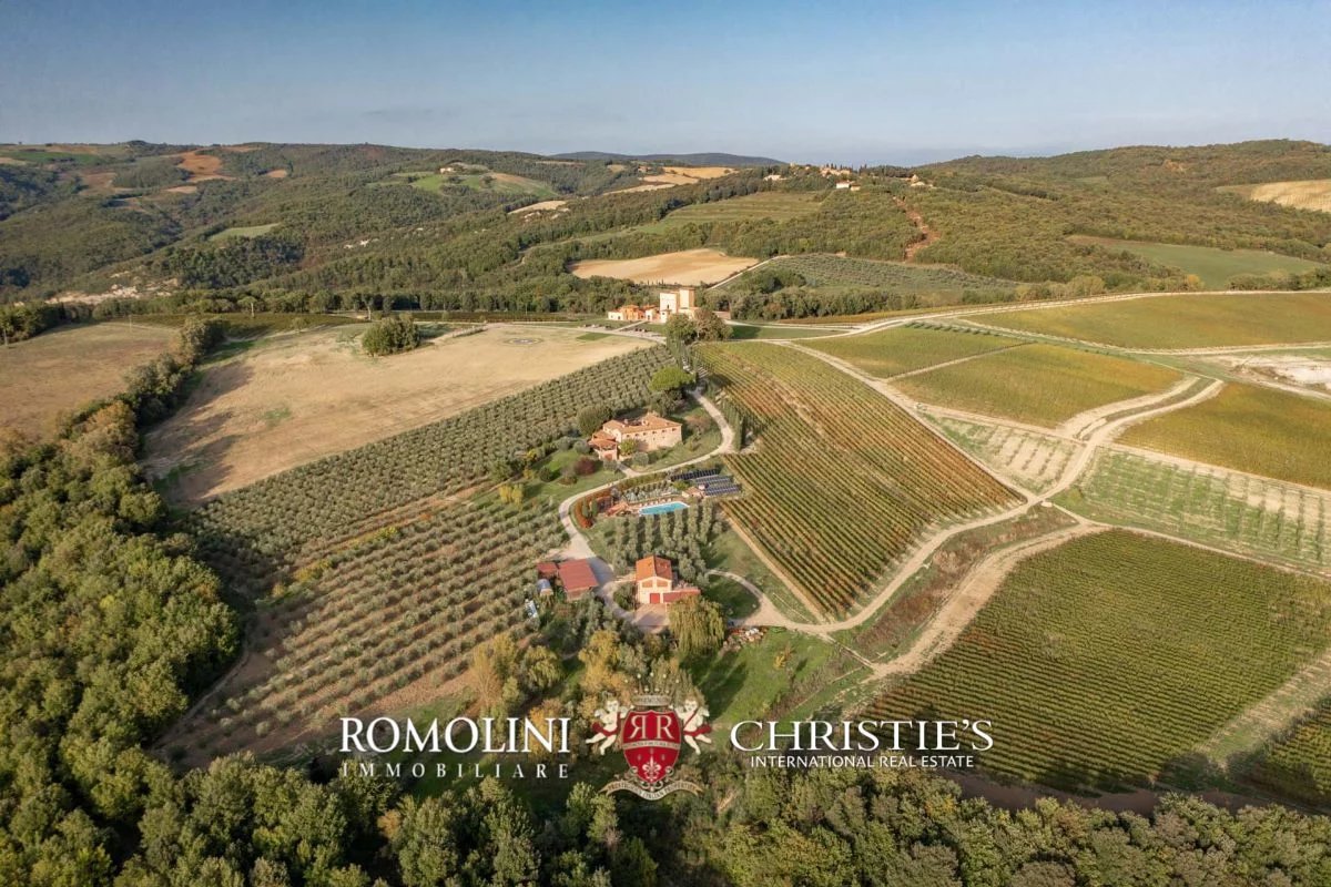 tuscany - state-of-the-art 125-ha organic winery for sale in volterra image17