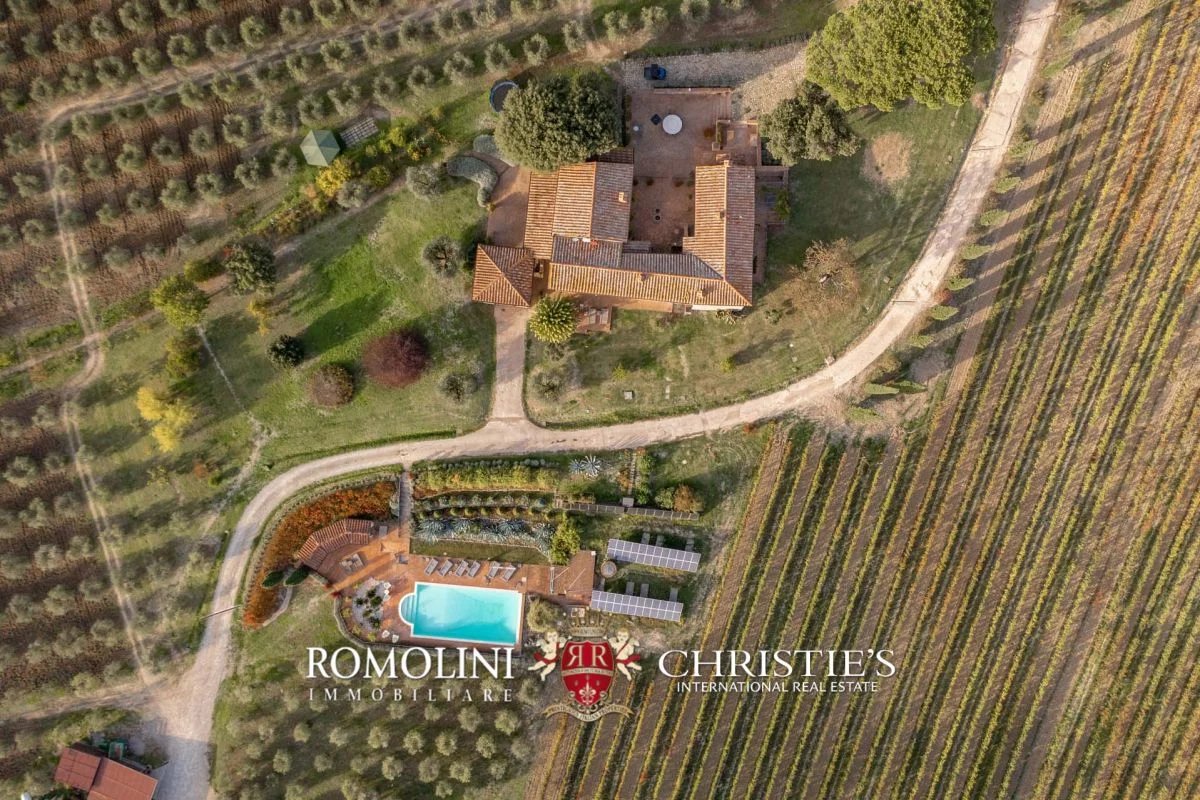 tuscany - state-of-the-art 125-ha organic winery for sale in volterra image12