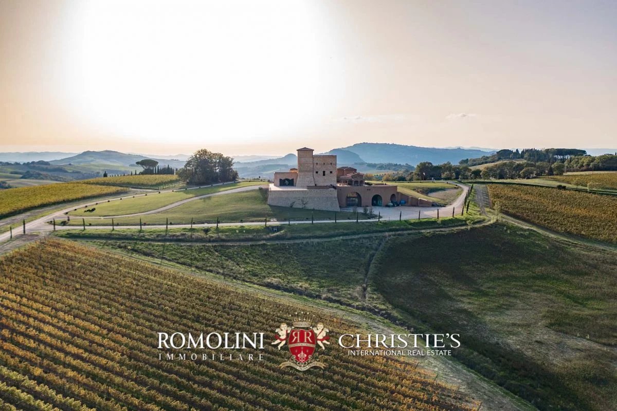 tuscany - state-of-the-art 125-ha organic winery for sale in volterra image21