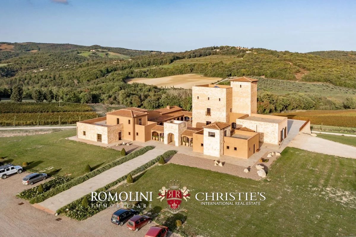 tuscany - state-of-the-art 125-ha organic winery for sale in volterra image7