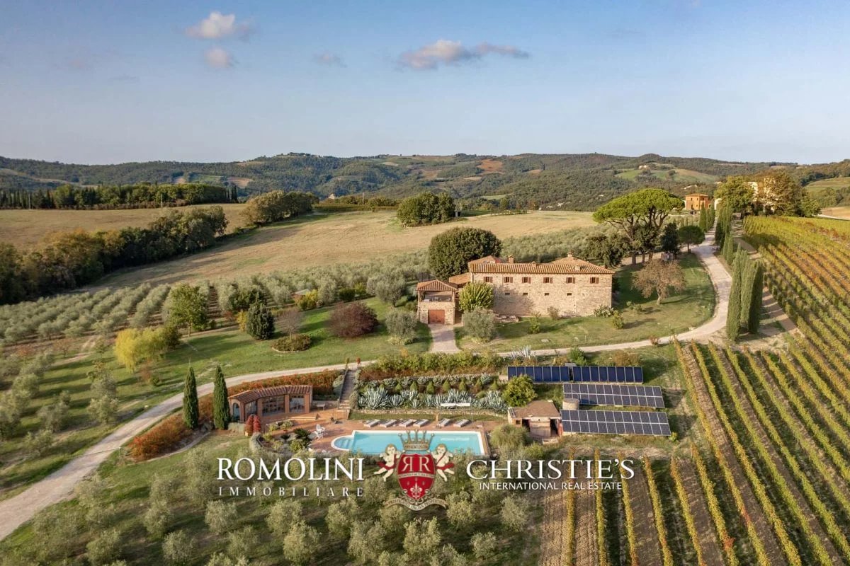 tuscany - state-of-the-art 125-ha organic winery for sale in volterra image14