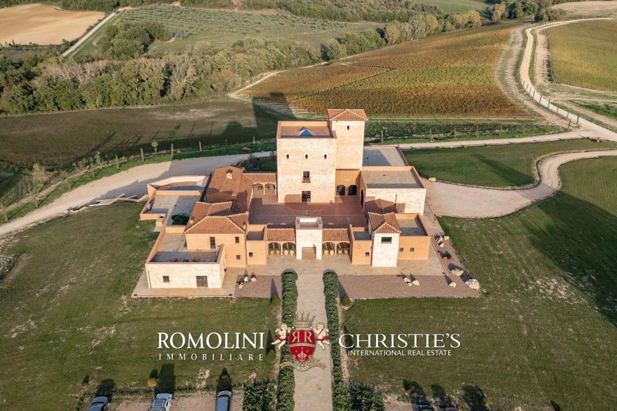 tuscany - state-of-the-art 125-ha organic winery for sale in volterra image9