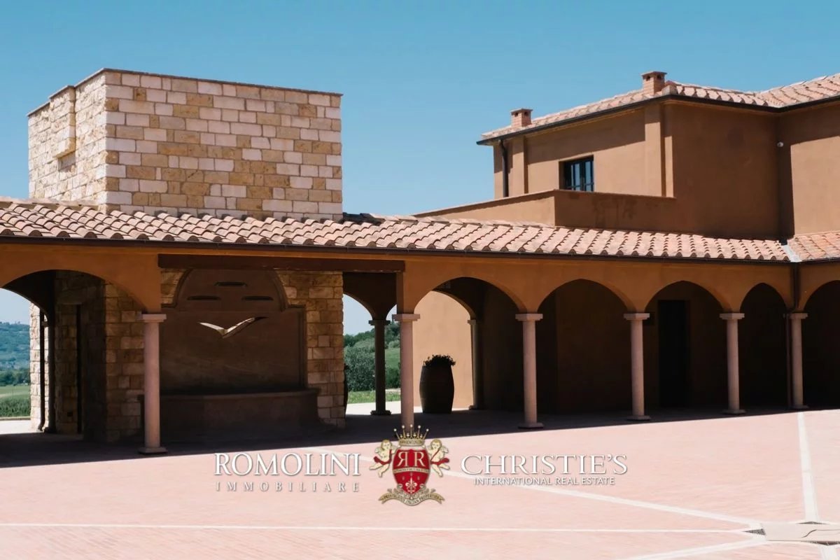 tuscany - state-of-the-art 125-ha organic winery for sale in volterra image45