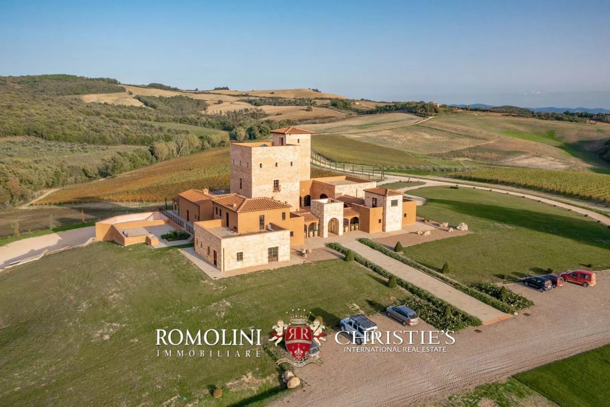 tuscany - state-of-the-art 125-ha organic winery for sale in volterra image8