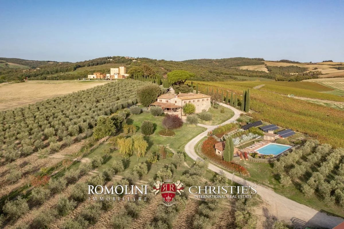 tuscany - state-of-the-art 125-ha organic winery for sale in volterra image15