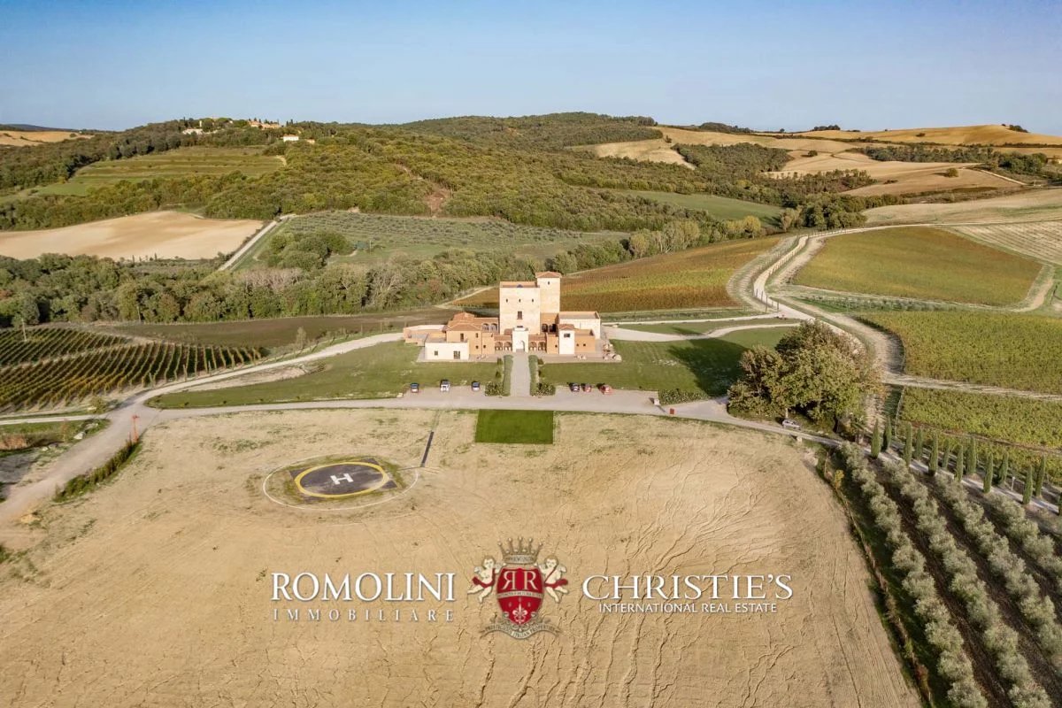 tuscany - state-of-the-art 125-ha organic winery for sale in volterra image11