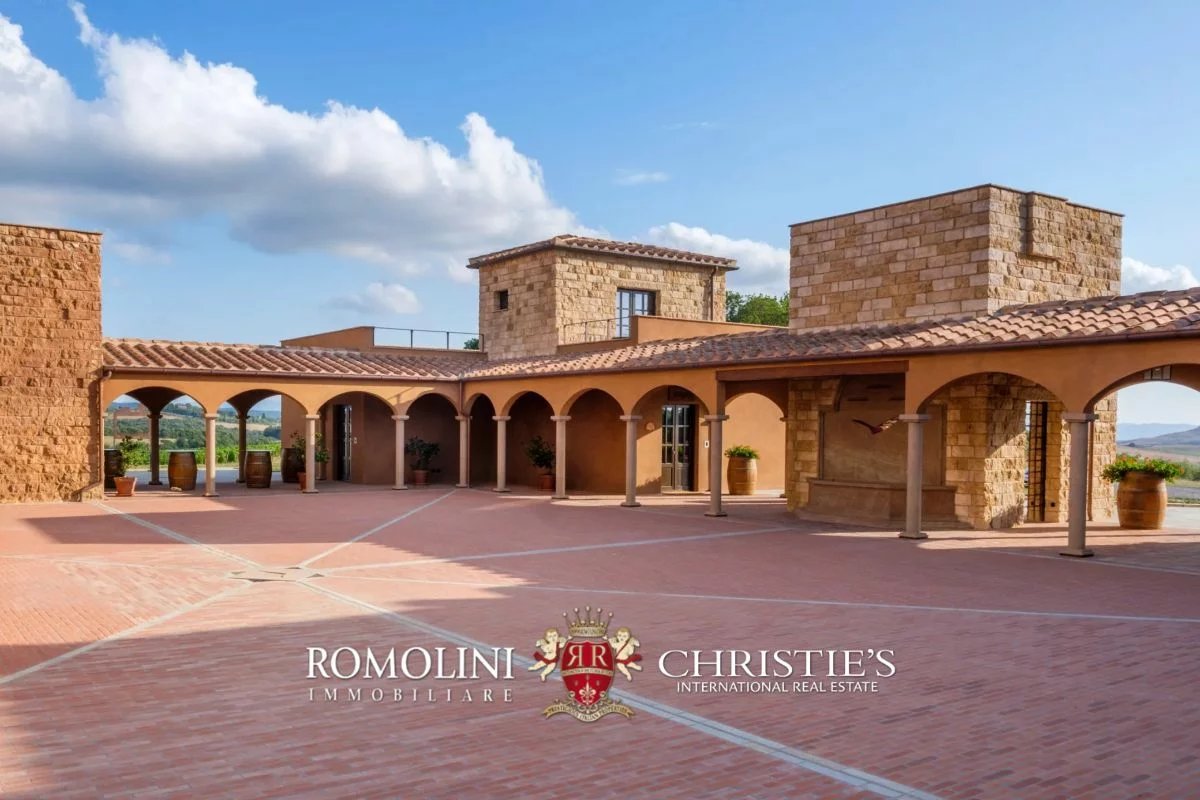 tuscany - state-of-the-art 125-ha organic winery for sale in volterra image44