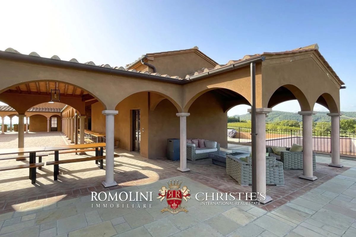 tuscany - state-of-the-art 125-ha organic winery for sale in volterra image43