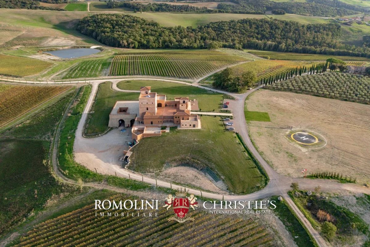 tuscany - state-of-the-art 125-ha organic winery for sale in volterra image3