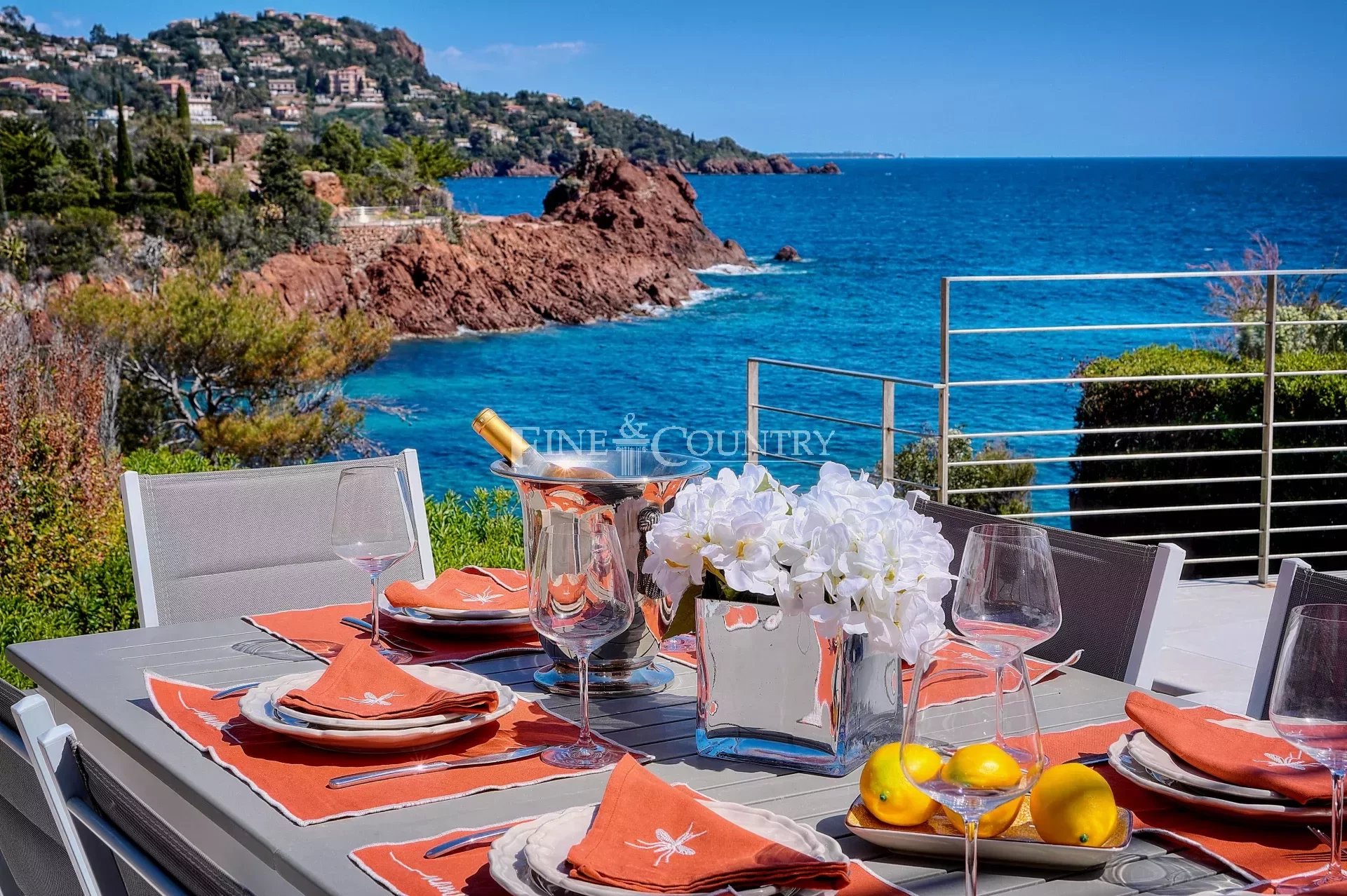 Seafront property for sale in le Trayas, Theoule-sur-Mer