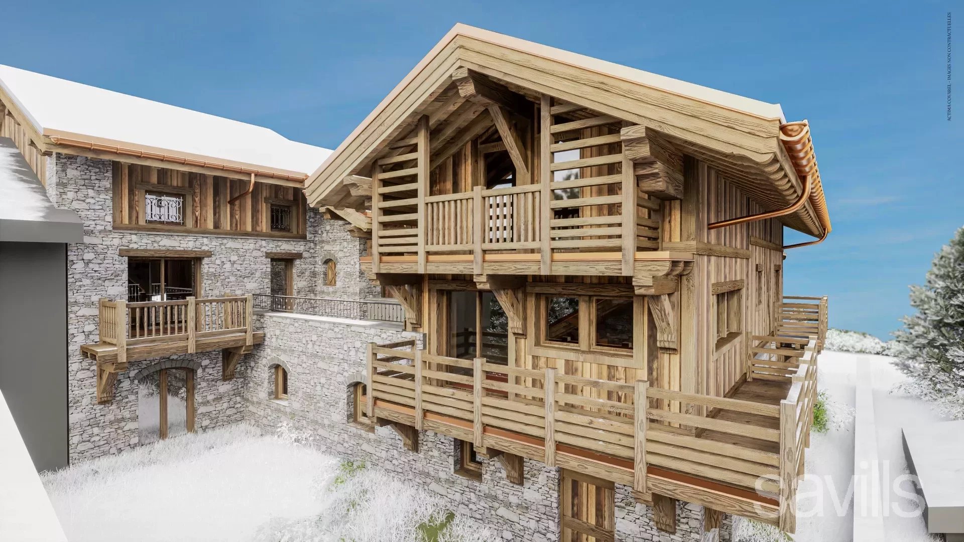 New built chalet in the heart of Le Raffort.