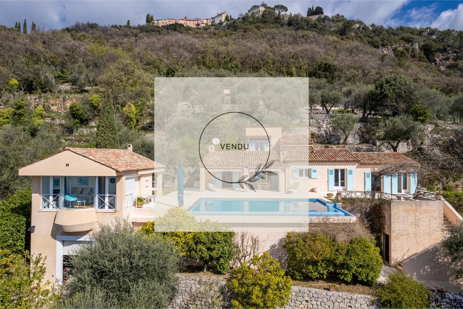 Cabris - Charming villa with panoramic view