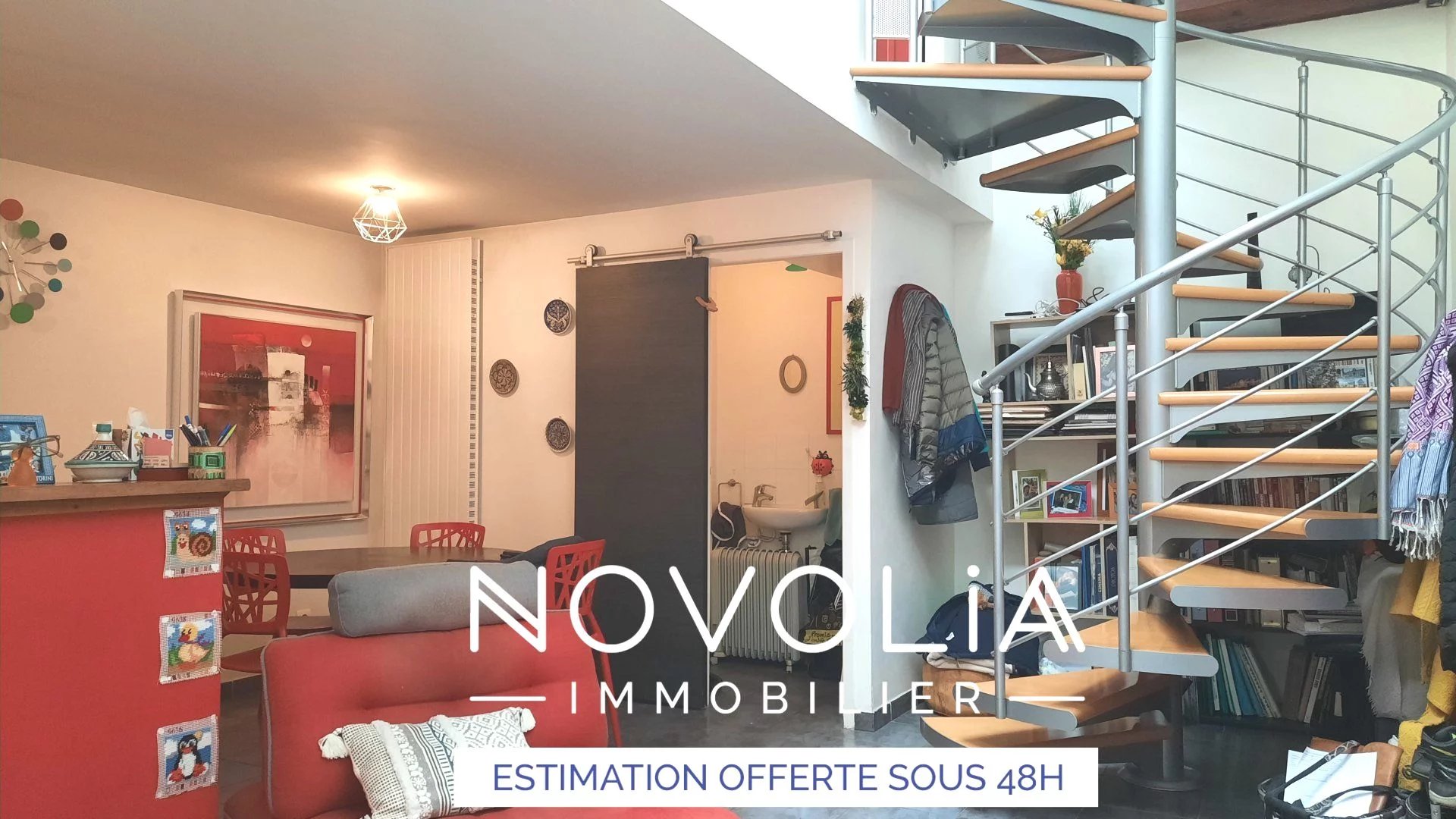 Achat Appartement, Surface de 62.72 m²/ Total carrez : 62 m², 3 pièces, Lyon 7ème (69007)