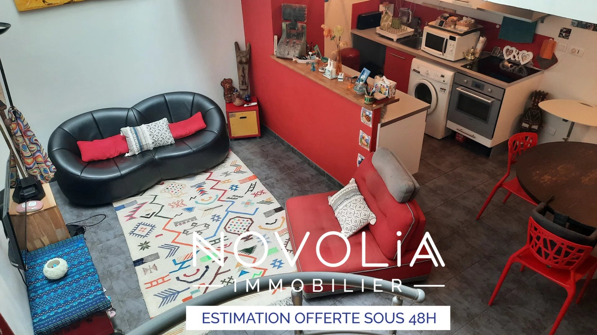 Achat Appartement, Surface de 62.72 m²/ Total carrez : 62 m², 3 pièces, Lyon 7ème (69007)