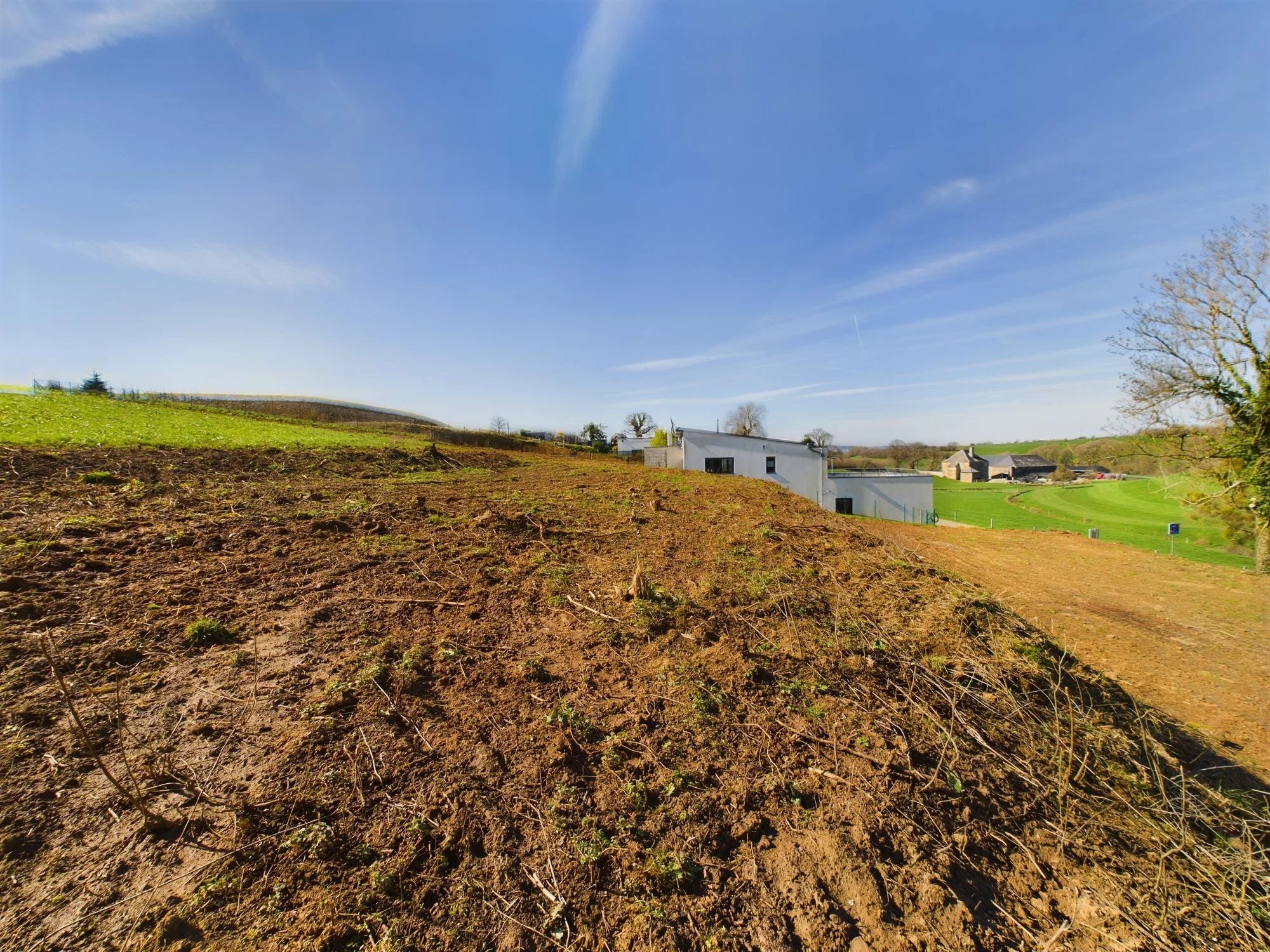 A - Vendre projet autorisé d'une maison unifamiliale à Guerlange !