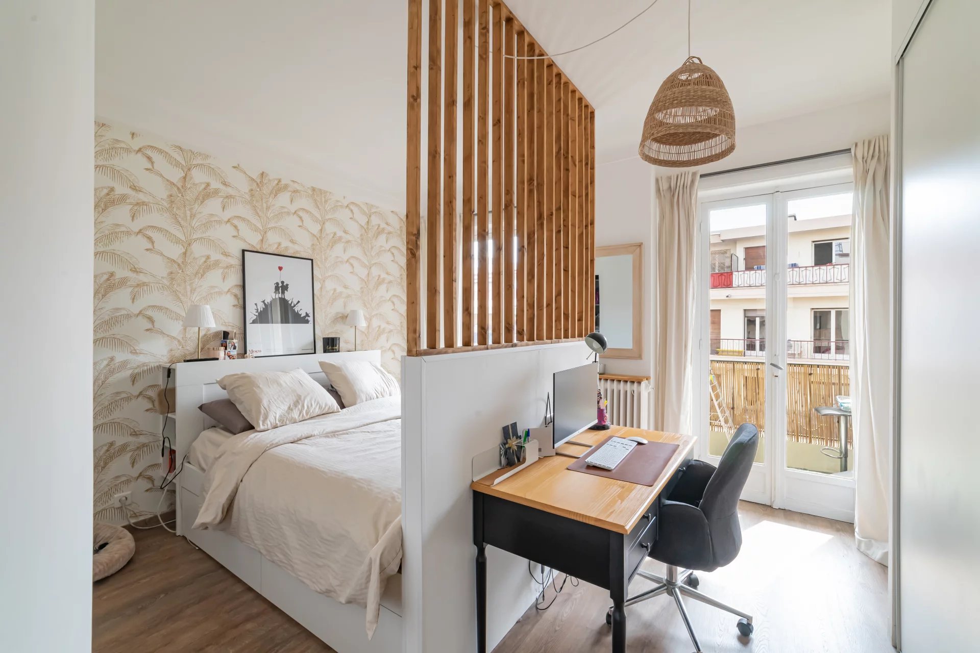 1 bedroom / Penultimate floor / Balconies