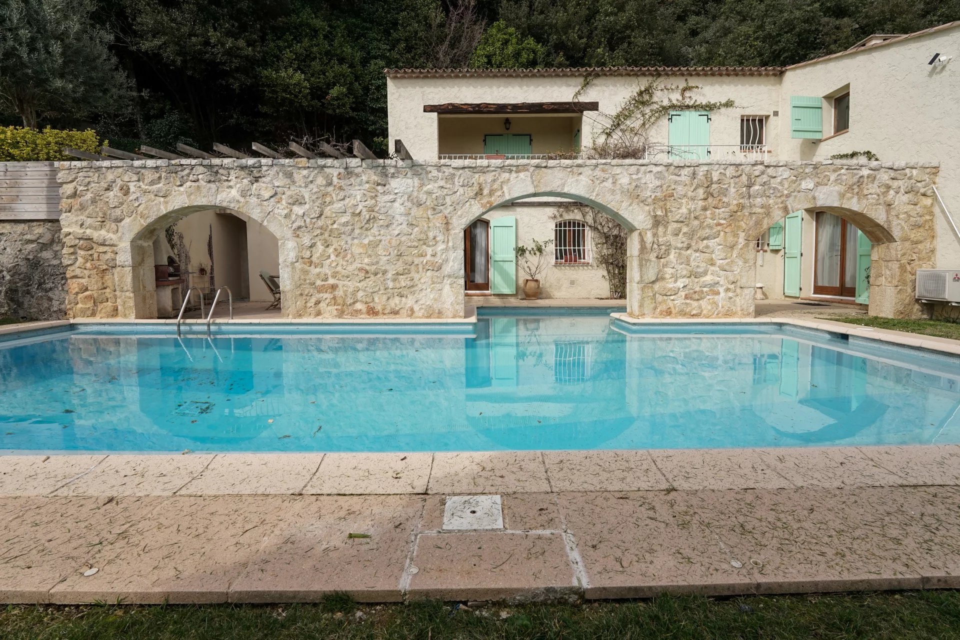 Maison de charme vue Saint Paul de Vence et mer