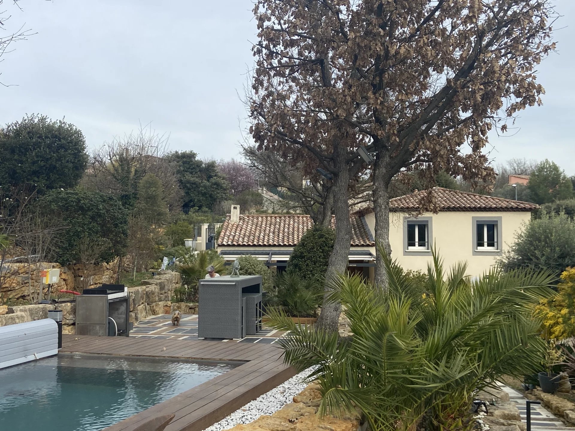 Brignoles-Contemporary 4 bedroom villa with garage and pool
