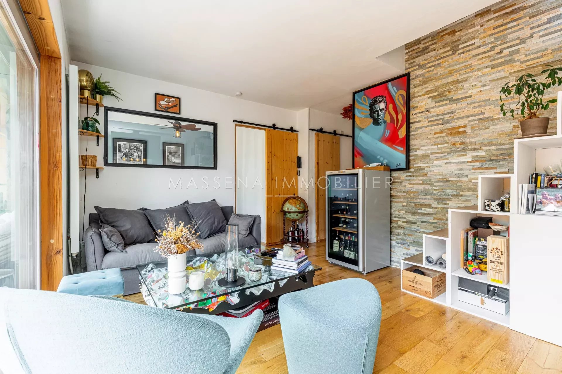NICE WEST - Amazing one bedroom apartment with terrace garage and cellar