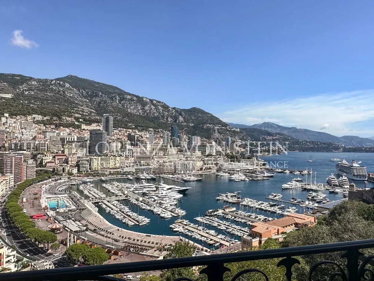 Monaco Stadt - Einzigartige Villa auf der Stadtmauer
