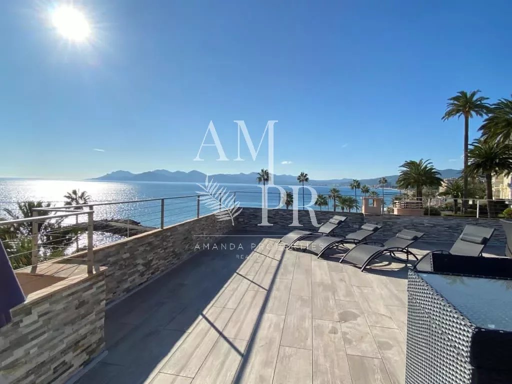NEW Cannes Vieux Port - Penthouse 125 m2 - Panoramic sea view