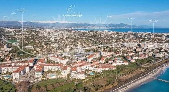 New 2-room apartment in Antibes
