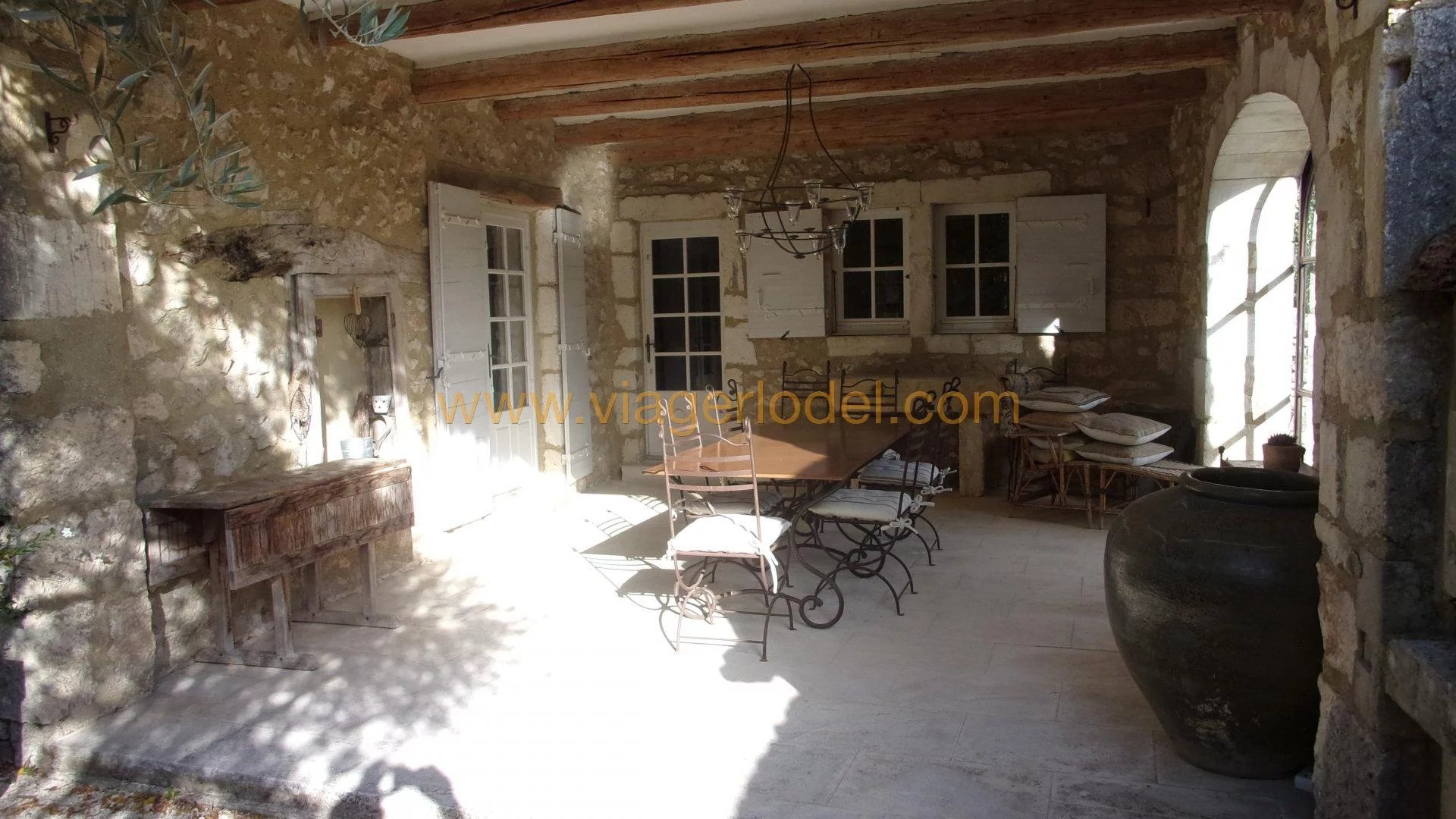 Ref.: 9060 - BARE OWNERSHIP - GOUDARGUES (30) - Occupied house