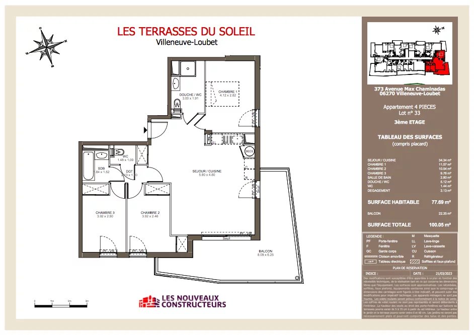 Sale Apartment - Villeneuve-Loubet