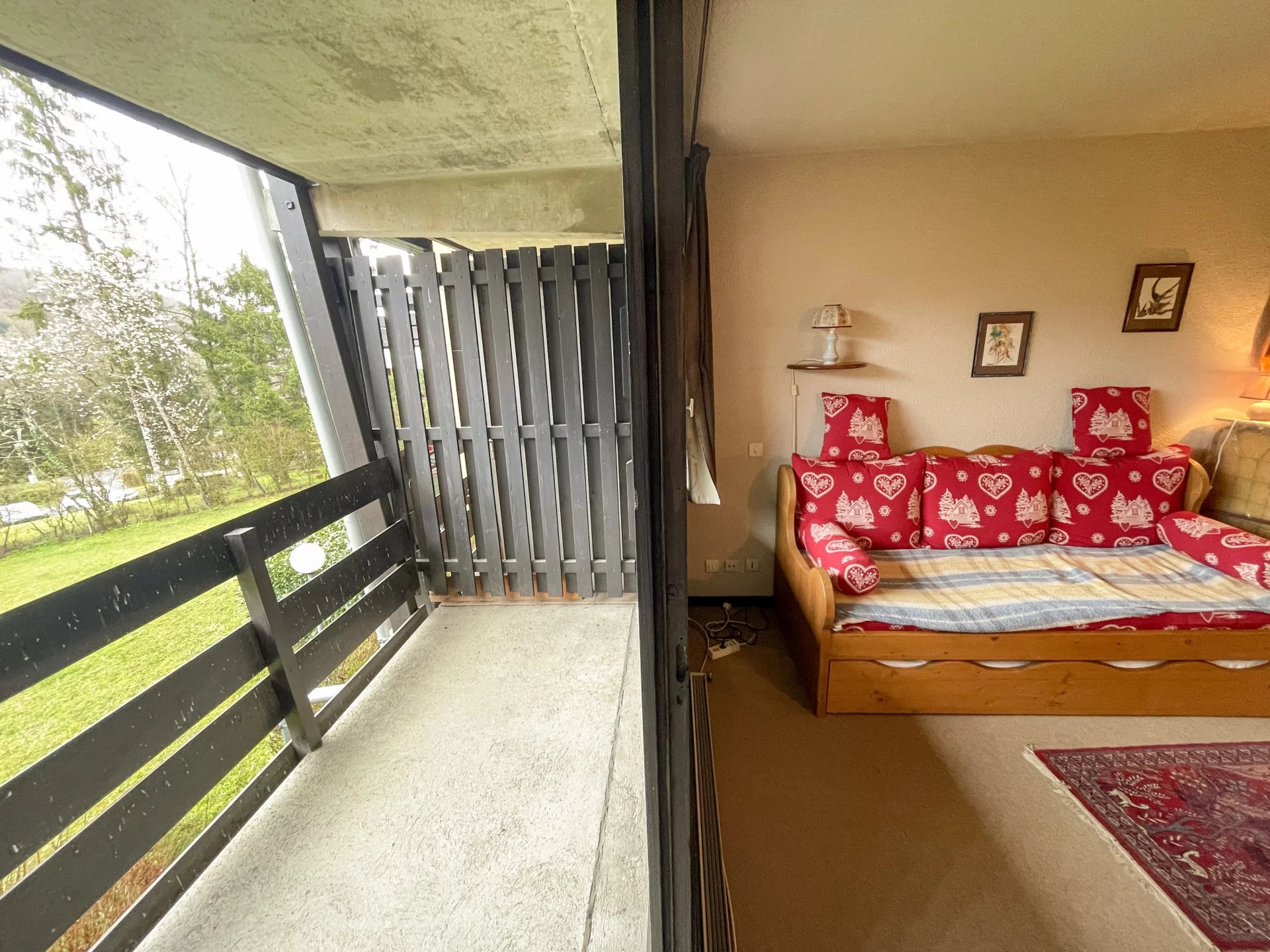Appartement 19,50 m² avec balcon vue montagnes