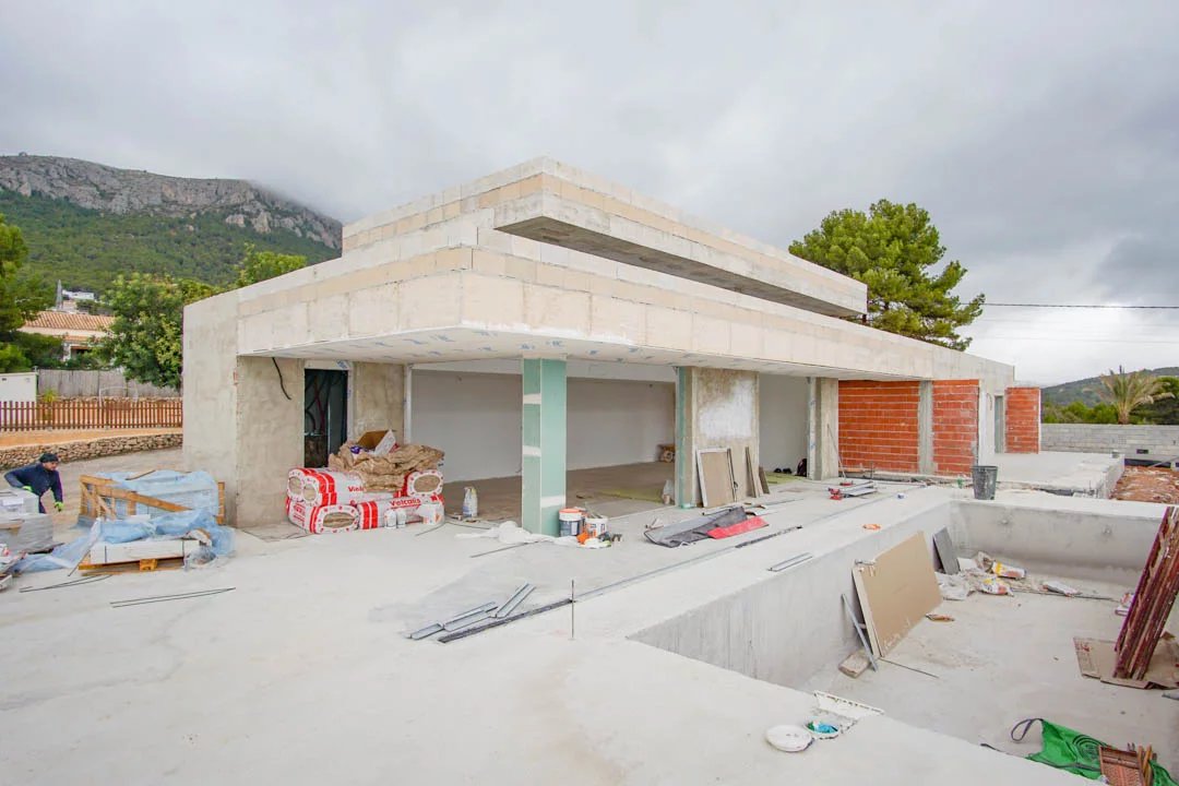 Modern new build villa in Calpe