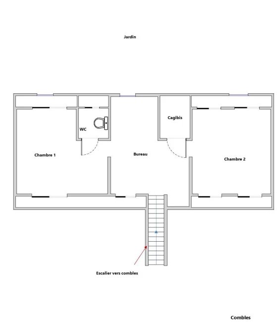 Maison 108 m² habitable avec sous-sol total sur un terrain de 345 m²