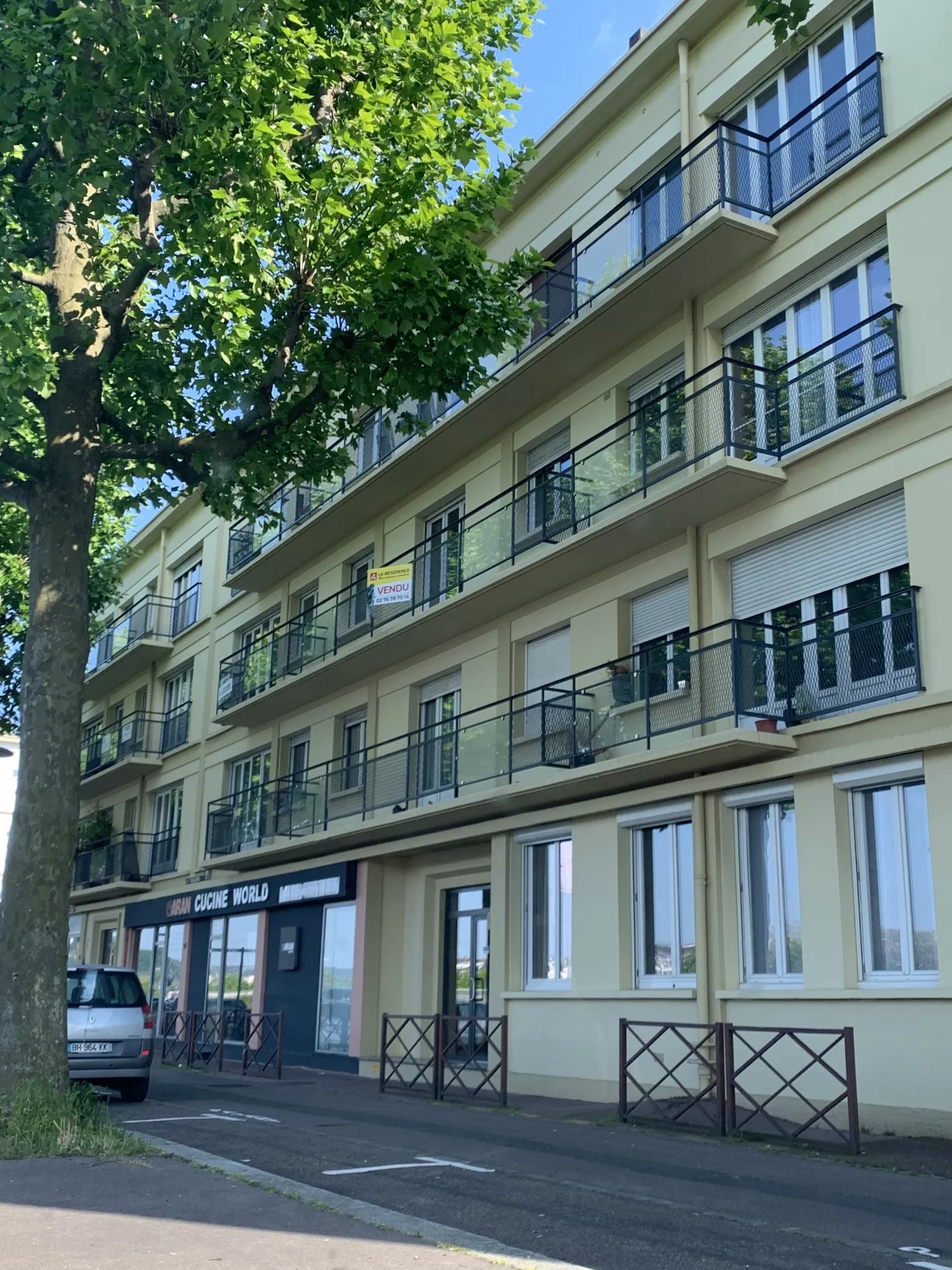 Appartement T3 avec balcon - Quartier Quai Cavelier de la Salle - ROUEN